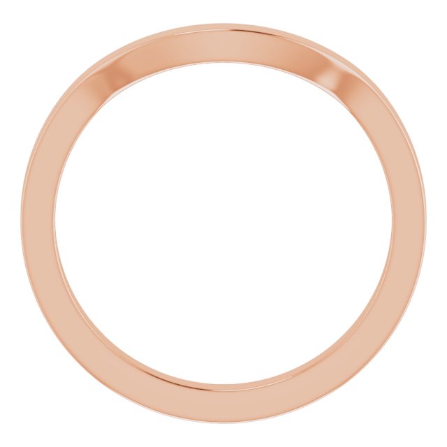 14K Rose Matching Band
