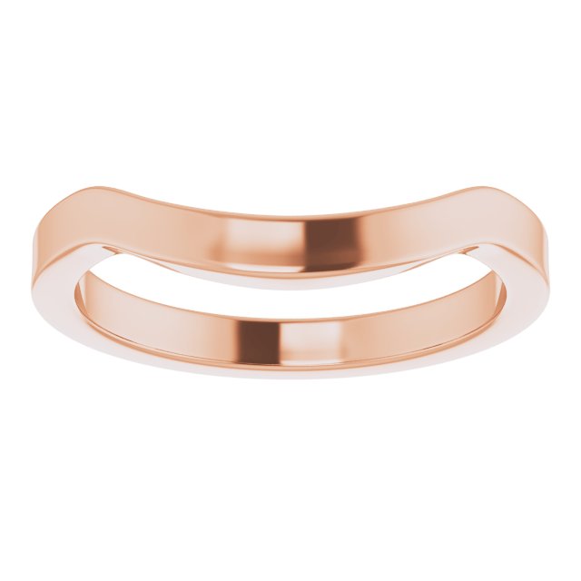 14K Rose Matching Band