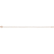 14k Diamond Three Prong Tennis Bracelet 7 1/4" Line Length