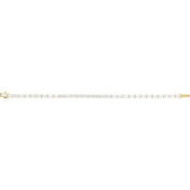 14K Yellow 6 1/5 CTW Lab-Grown Diamond 7" Bracelet