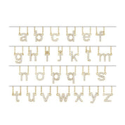 14K Rose .08 CTW Natural Diamond Lowercase Initial E 16" Necklace