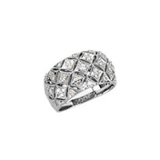 14K White 1/2 CTW Natural Diamond Ring