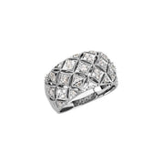 14K White 1/2 CTW Natural Diamond Ring