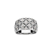 14K White 1/2 CTW Natural Diamond Ring