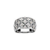 14K White 1/2 CTW Natural Diamond Ring