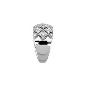 14K White 1/2 CTW Natural Diamond Ring