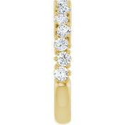 14K Yellow 1 CTW Natural Diamond Anniversary Band