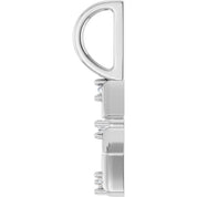 Platinum .03 CTW Natural Diamond Star Charm/Pendant