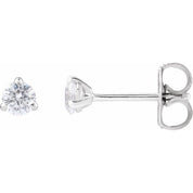 14K Rose 1 Lab-Grown Diamond Cocktail-Style Stud Earrings