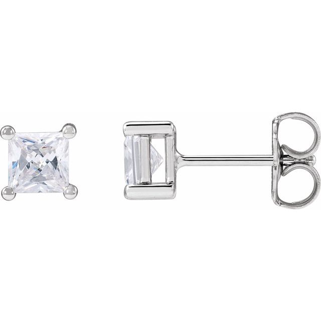 4 CTW Lab-Grown Diamond Earrings