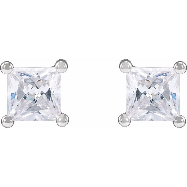 4 CTW Lab-Grown Diamond Earrings