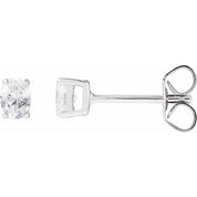 14K White 1/3 CTW Lab-Grown Diamond Stud Earrings