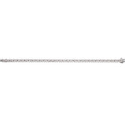 14K White 5 1/3 CTW Lab-Grown Diamond Line 7 1/4" Bracelet