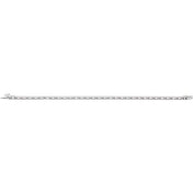 14K White 5 1/3 CTW Lab-Grown Diamond Line 7 1/4" Bracelet