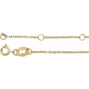 14K Yellow Natural Pink Tourmaline 6 1/2-7 1/2" Bracelet