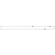 14K White 1/5 CTW Natural Black Diamond 3-Station 16-18" Necklace