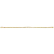 14K Yellow 6 CTW Lab-Grown Diamond Line 7" Bracelet