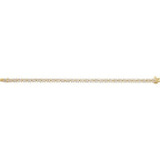 14K Yellow 5 1/3 CTW Lab-Grown Diamond Line 7 1/4" Bracelet