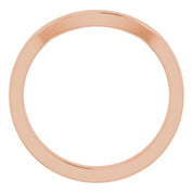 14K Rose Matching Band