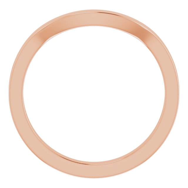 14K Rose Matching Band