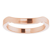 14K Rose Matching Band