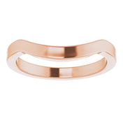 14K Rose Matching Band