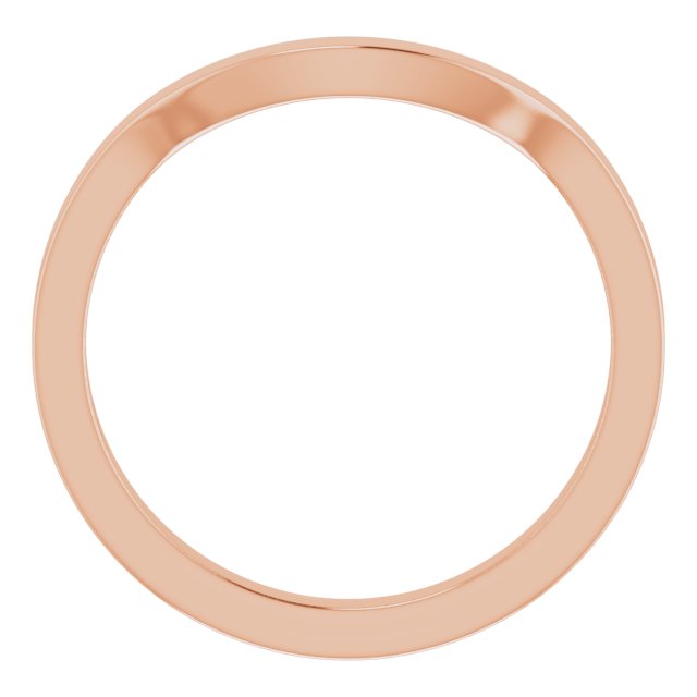 14K Rose Matching Band