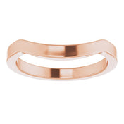 14K Rose Matching Band