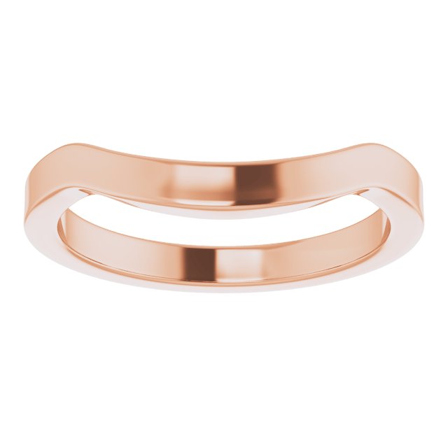 14K Rose Matching Band