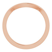 14K Rose Matching Band