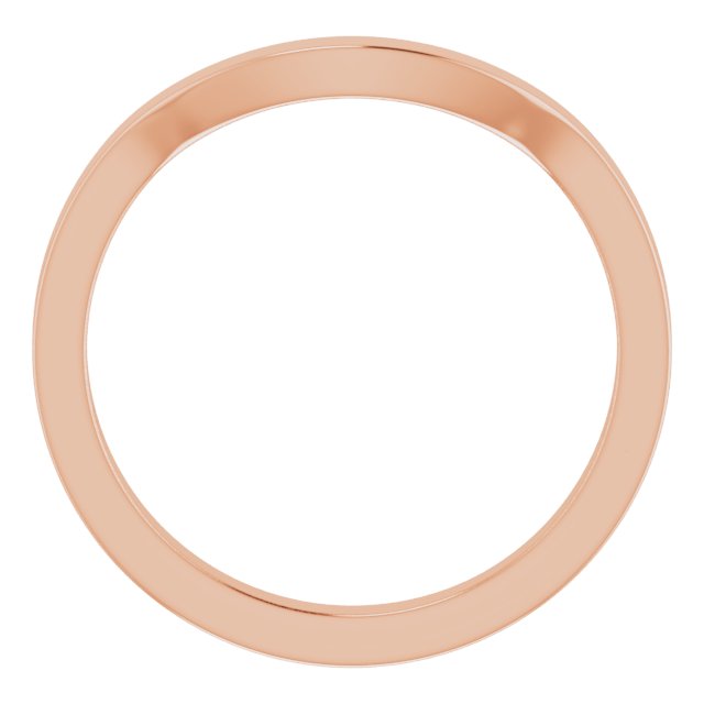 14K Rose Matching Band