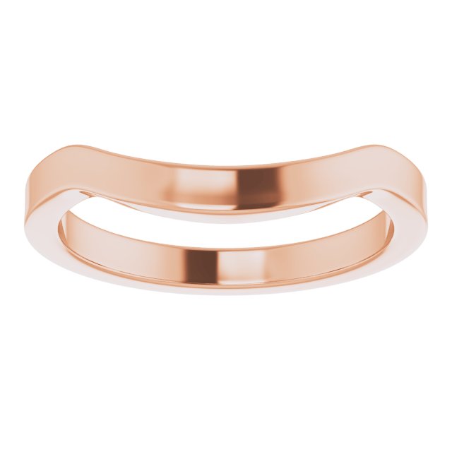 14K Rose Matching Band