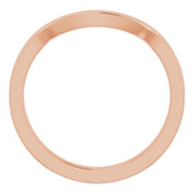 14K Rose Matching Band