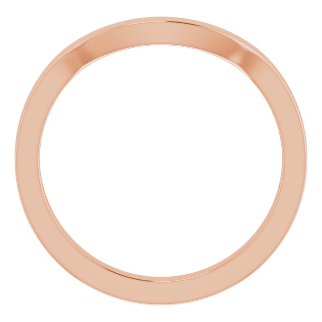 14K Rose Matching Band