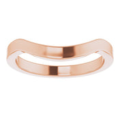 14K Rose Matching Band