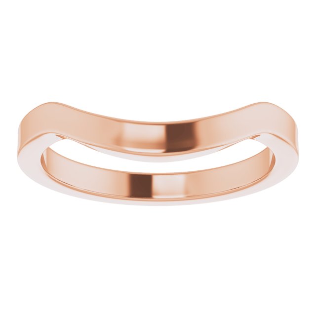 14K Rose Matching Band