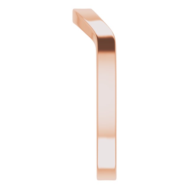 14K Rose Matching Band