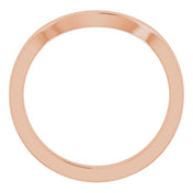 14K Rose Matching Band