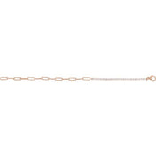 14K Rose 1 CTW Lab-Grown Diamond Line 7" Bracelet