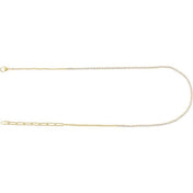 14K Yellow 3 1/5 CTW Natural Diamond Adjustable 15-18" Necklace