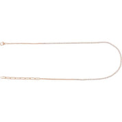 14K Rose 3 1/5 CTW Natural Diamond Adjustable 15-18" Necklace