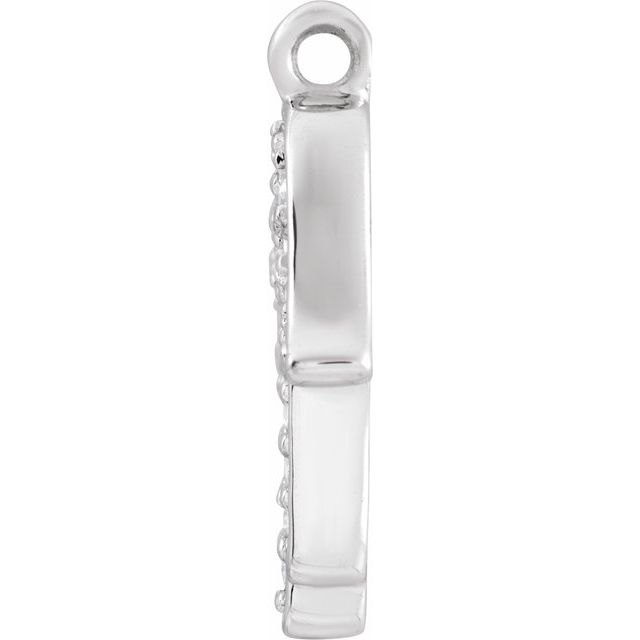 8 CTW Natural Diamond Hamsa Dangle