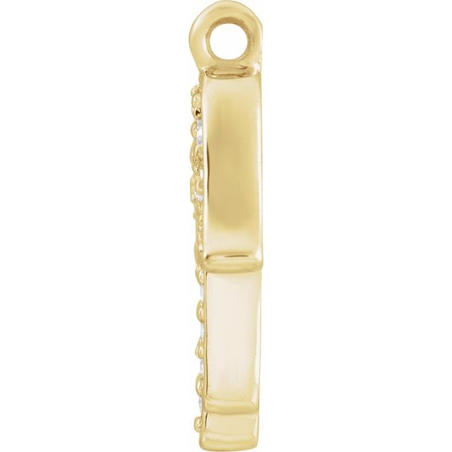 8 CTW Natural Diamond Hamsa Dangle