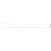 14K Yellow 2.25 mm Curbed Anchor 7" Chain