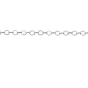 Sterling Silver 1.75 mm Cable Chain by the Inch