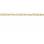 14K Yellow Recycled Metal 1.5 mm Rolo Chain by the Inch in Various Lengths