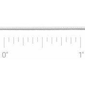 Sterling Silver 1 mm Snake Chain by the Inch