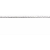 Sterling Silver 1 mm Snake Chain by the Inch
