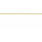 14K Yellow Recycled Metal .75 mm Box Chain by the Inch