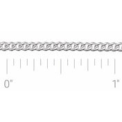 Sterling Silver 2.25 mm Curb Chain by the Inch